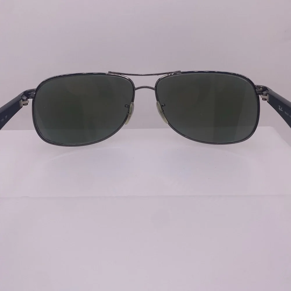 Ray-Ban Sunglasses Aviator FRAMES ONLY RB 3528 Polarized 61-14-135 Black 585